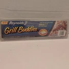 Reynolds Grill Buddies Slotted Aluminum Foil Sheets Heavy Duty 12" X 18" New. Fixed Price $9.00.