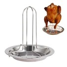 Chicken Roaster Rack,stainless Steel Beer Can Holder For Whole Chicke.... Fixed Price $11.96.