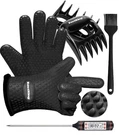 Eastking Smoker Accessories Set-grilling Oven Gloves,bbq Claws,meat Black. Fixed Price $43.20.