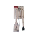 Master Forge 3 Pc Prestige Stainless Steel Tool Set Bbq Grill Cooking Nice!. Fixed Price $10.00.