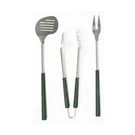 Charcoal Companion Golf Club 3-PIECE Barbecue Tool Set. Fixed Price $53.60.