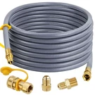 48FT 1/2 Natural Gas Hose For Generator With Quick Connect Fittings, Outdoor .... Fixed Price $214.29.