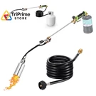 Workbless Weed Torch, Propane Burner With 10 Ft Hose, Black. Fixed Price $69.06.