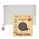 Knapp Made 9"X6" Small Ring Cast Iron Scrubber - Cleaner For Hard A.... Fixed Price $29.11.
