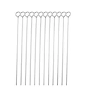 10 Inch Metal Barbecue Skewers, Stainless Steel Bbq Shish Kebab Kabo.... Fixed Price $14.25.
