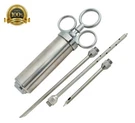 Meat Injector - 2 Oz Heavy Duty Marinade Includes 3 Needles. Fixed Price $17.99.