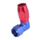 Absopro Coupler Fuel Line 90 Degree Car Oil Hose AN10, Red, Blue. Fixed Price $28.61.
