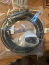 Flame King 90 Degree Low-pressure Propane Gas Regulator Hose Quick Connect 8'. Fixed Price $50.00.