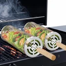 Nesting Grill Baskets (2 Pcs), 304 Stainless Steel With Removable Wooden Hand.... Fixed Price $25.04.