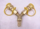 Lamudo 3/8" Natural Gas Splitter Model YA03 Brass For Grill/oven/heater. Fixed Price $21.99.