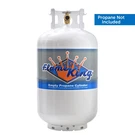 Flame King 30 Lb Propane Tank With Type 1 Overfill Protection Steel. Fixed Price $57.00.
