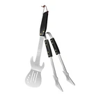 Rock Guitar Style Heavy Duty Stainless Steel 2-PIECE Barbecue Tool Set Spat.... Fixed Price $32.58.