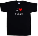 Love Heart Fulham T-shirt. Fixed Price $12.09.