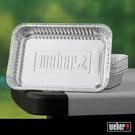New Weber 6415 10 Pack 8.5" X 6" Disposable Aluminum Foil Grill Drip Pan. Fixed Price $12.80.