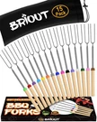 Extendable Stainless Steel Roasting Sticks - Smores For Fire Pit Long 32. Fixed Price $27.99.