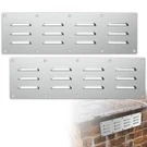 Foroiron 2 Pack Stainless Steel Venting Panel Grill Silver. Fixed Price $26.31.