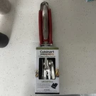 Cuisinart CGS-134 Gourmet Outdoor Piece Grilling Tool Set With Glove. Fixed Price $19.95.