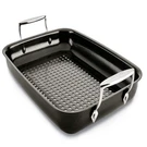 All-clad Outdoor Nonstick Roaster Set 15X11 Inch Oven Grill Safe 500F. Fixed Price $110.57.