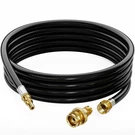 Calpose 15 Ft Propane Quick Connect Hose For Rv To Gas Grill, 2 In 1, Black. Fixed Price $29.71.