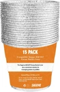 15 Pack BAC407 Grease Bucket Liner For Traeger Grills,drip Pan Hd. Fixed Price $16.64.