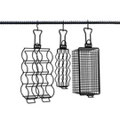 AC1014VAL 3 Value Pack Smoker Hangers Black. Fixed Price $60.59.