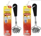 Set Of 2 Toughest Little Safety Double Helix Bristle Free Bbq Brush. Fixed Price $12.99.