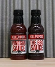Killer Hogs The Bbq Barbecue & Vinegar Sauce 16 Oz Each (2 Pack). Fixed Price $22.50.