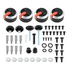 Etermeta Gas Griddle Grill Orange Knobs Replacement For Blackstone 2177.... Fixed Price $49.23.