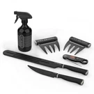 6 Piece Bbq Grill Tools Pit Master Outdoor Cooking Kit. Fixed Price $62.46.