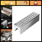 Stainless Steel Bbq Smoker Box Double V-shape Wood Chip Holder For Charcoal &. Fixed Price $37.79.