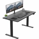 Vivo Electric 55 X 28 Stand Up Desk, Black Table Top, Frame. Fixed Price $279.99.