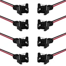 Qkys Fuel Injector Connector, With 8PCS, Black. Fixed Price $13.49.