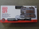 Smart Gifts Premium Bbq Tool Set 1+12 Pc Stainless Steel Wood Handles Case. Fixed Price $9.95.