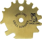 Sage Owl Bristle-free Brass Bbq Grill Scraper Safe Cleaner For Outdoor. Fixed Price $15.99.