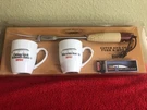 Vtg Nrfb Teton Grill & Rapala Lure Catch Cook Barbeque Fork Mug Set. Fixed Price $22.90.
