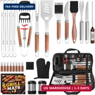 Kaluns 35PC Bbq Grill Tools Set - Heavy Duty Stainless Steel Accessories. Fixed Price $61.65.