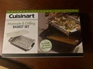 Cuisinart CMT-200 Marinade & Grilling Basket Set 12.5 7.6 X2.25 New Box. Fixed Price $25.00.