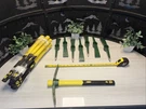 18 Qty! Bulk- Heavy Plastic Camping Axe / Pick Yellow Rubber Handle New. Fixed Price $165.00.