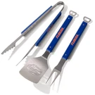 Youthefan Ncaa Spirit Series 3PC Bbq Set Sportula Tongs Grill Fork. Fixed Price $78.06.