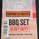 Kaluns 21-PIECE Stainless Steel Bbq Tool Set, Dishwasher Safe, Portable Case. Fixed Price $10.00.