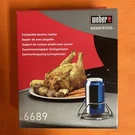 Weber 6689 Folding Beer Can Chicken Stand Collapsible Grilling Roaster. Fixed Price $12.00.