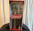 Coleman 3 Bbq Tool Set Stainless Steel W/ Dark Wood Handles Barbecue Grilling. Fixed Price $19.99.