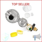 Feikeer Vertical 2 Stage Propane Regulator With Pol And Gauge, Two. Fixed Price $40.03.