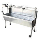 Intbuying 110V 46INCH Rotisserie Spit Kit Bbq Pig Lamb Grill Motor Roaster. Fixed Price $475.64.