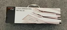 New Grande Chef 3 Piece Stainless Steel Bbq Set Grill W/ Carry Case. Fixed Price $12.50.