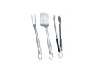 Zenport Barbeque Tool Set 3-PIECE Grill Spatula Tong Silver 880006A. Fixed Price $60.06.