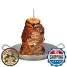 Dolamoty Bbq Vertical Skewer Pan Gyro Spit Shawarma Stand For Oven, Pastor. Fixed Price $28.03.