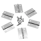8PCS 1.5 Inch Stainless Steel Butt Hinges Small Cabinet Door. Fixed Price $7.57.
