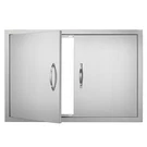 Vevor 33W X 22H Stainless Steel Double Bbq Access Door Flush Mount. Fixed Price $104.99.