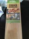 Fire & Flavor Grilling Co. Reusable Cedar Planks 2/PACK. Fixed Price $6.99.